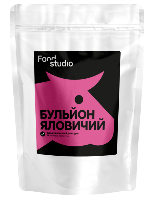 Бульйон яловичий Food Studio 500мл