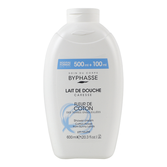 Гель для душу кв.бавовни Byphasse 600мл