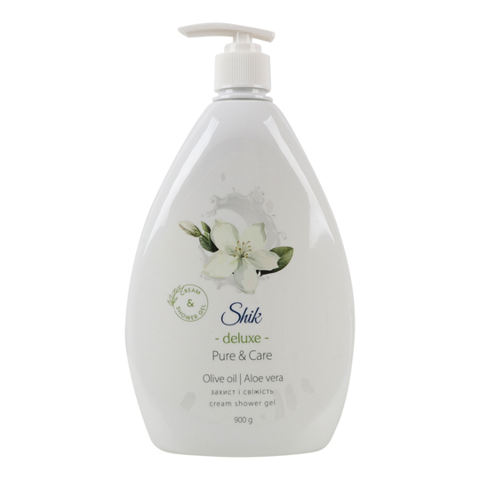 Гель для душу олія і алое Shik 900мл