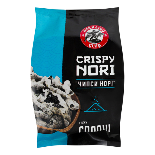 Чипси норі солон.Hokkaido Club м/уп 25г