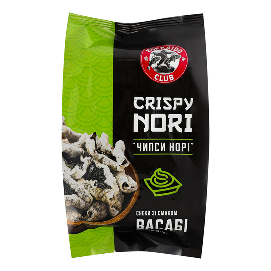 Чипси норі васаб.Hokkaido Club м/уп 25г
