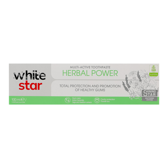Зубна паста herbal White Star 100мл