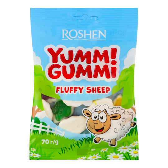 Цукерки желейні YummiG. Fluffy Sheep 70г