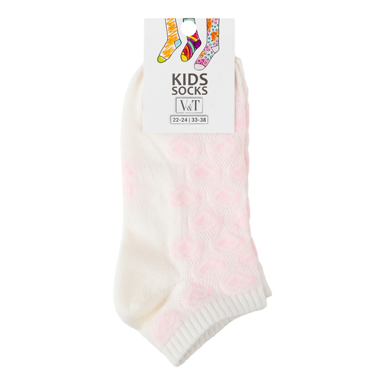 Шкарпетки дит.слід.VT Ніжн.рож.р.22-24