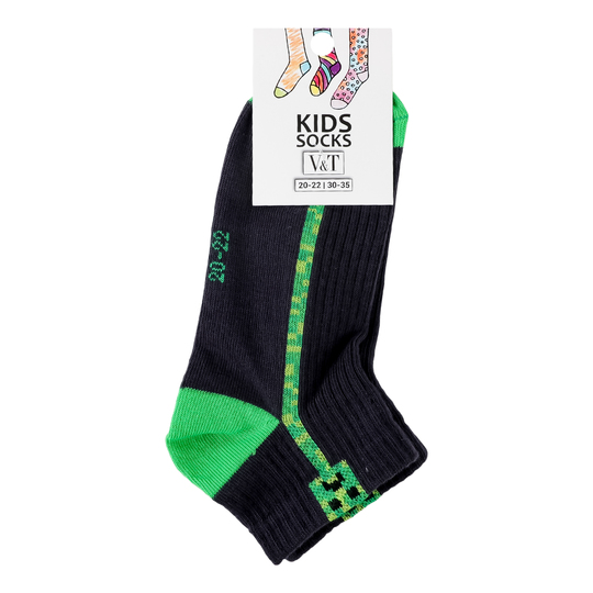 Шкарпетки дит.слід.VTмайн.т.сір.р.20-22