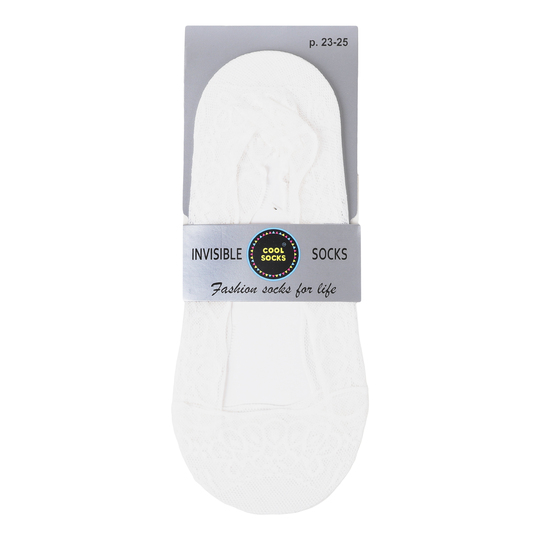 Сліди жіночі Cool Socks 3000,біл.р.23-25