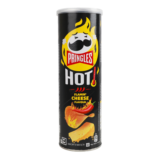 Чипси картоп.сир-чилі Hot Pringles 160г