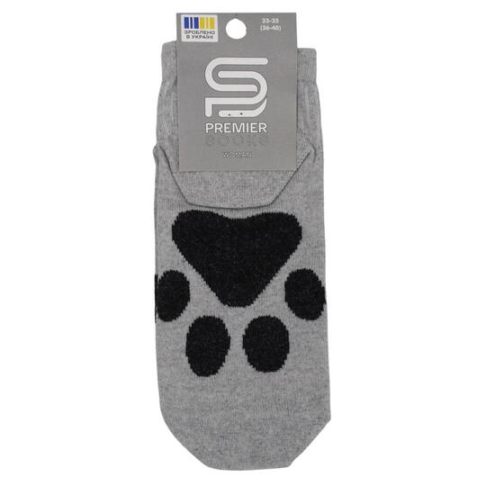 Шкарпетки жін.PS ек.слід сірий р.23-25