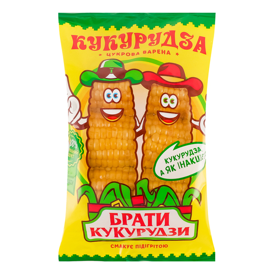 Кукурудза порц вар Брати Кукурудзи 500г