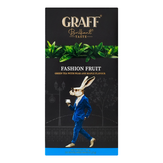 Чай зелений Модний фрукт Graff 20*1,5г