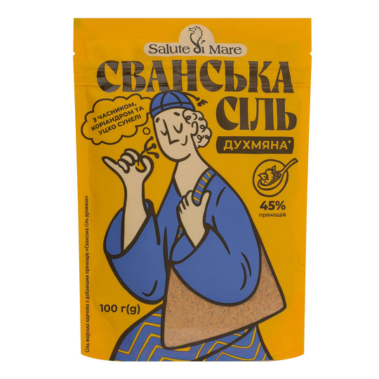 Сіль мор.хар.пр.сав. Salute di Mare 100г