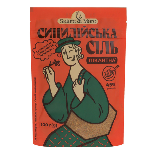 Сіль мор.хар.пр.сиц. Salute di Mare 100г