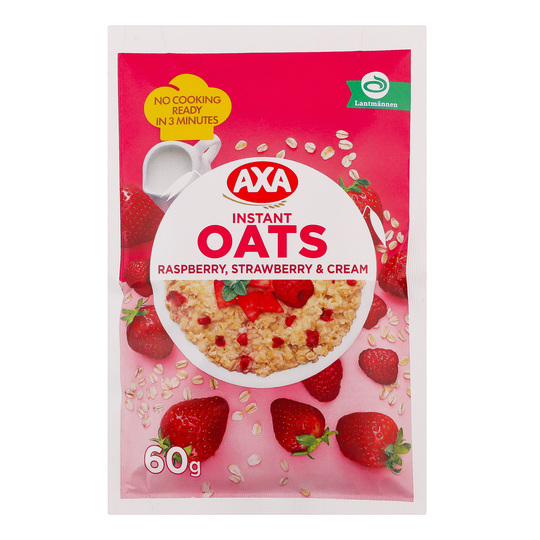 Каша з вершками малин.та полун. Axa 60г