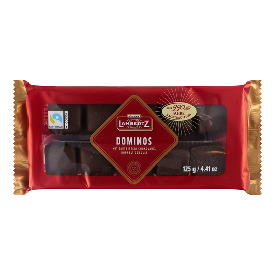 Печиво доміно в шоколаді Lambertz 125г