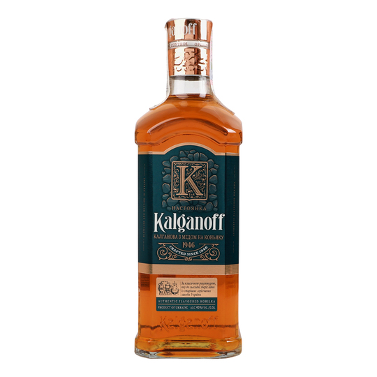 Настоянка мед на кон. Kalganoff 40% 0,5л