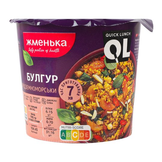 Булгур по-середзем.Q.L Жменька  55г