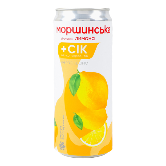 Вода н/г Моршин.лимон 0,33л з/б