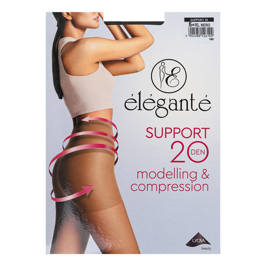 Колготи жін.Elegant Support 20,nero р.5,