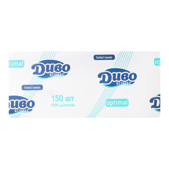 Рушник цел.Vскл.2ш. Диво Біз.Oп.біл150шт