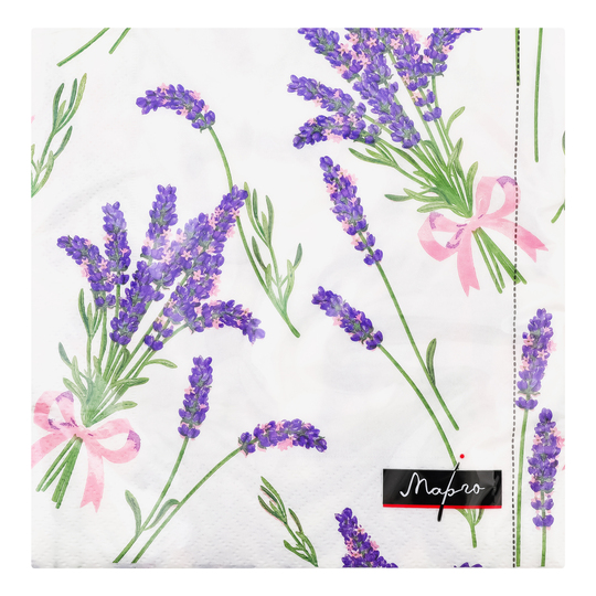 Серветки ст. 3ш. Марго Лаванда33*33*18шт