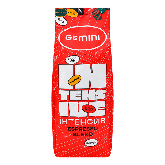 Кава в зернах Int.Espresso Gemini 1кг