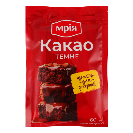 Какао-порошок 22% Мрія 60г