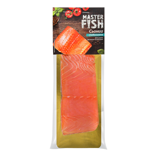 Сьомга філе-шм.с/с в/у MasterFish 180г