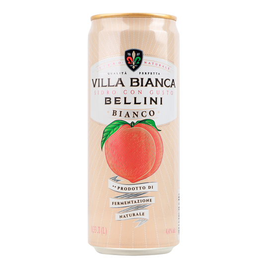 Сидр Villa Bianca Bellini 4,4% 0,33л з/б