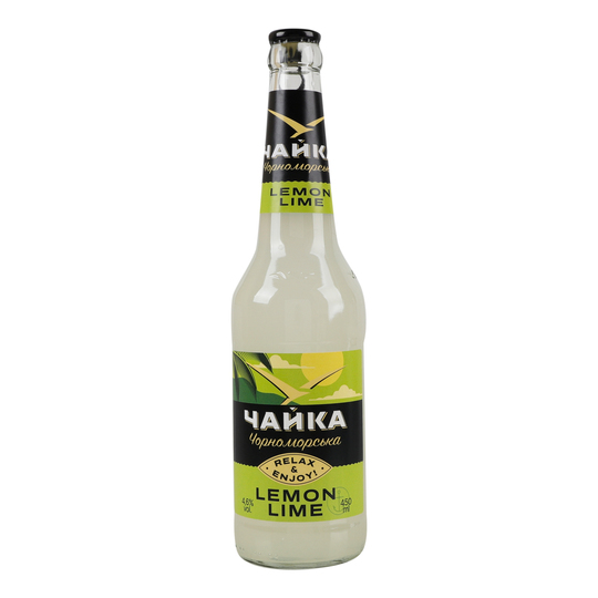 Пиво св.Чайка лим.лайм 4,6% 0,45л c/пл
