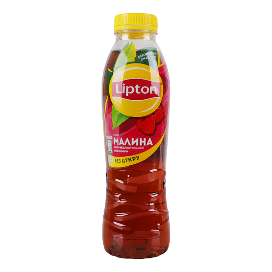 Чай хол.чорн.Lipton малина Zero 0,5л ПЕТ