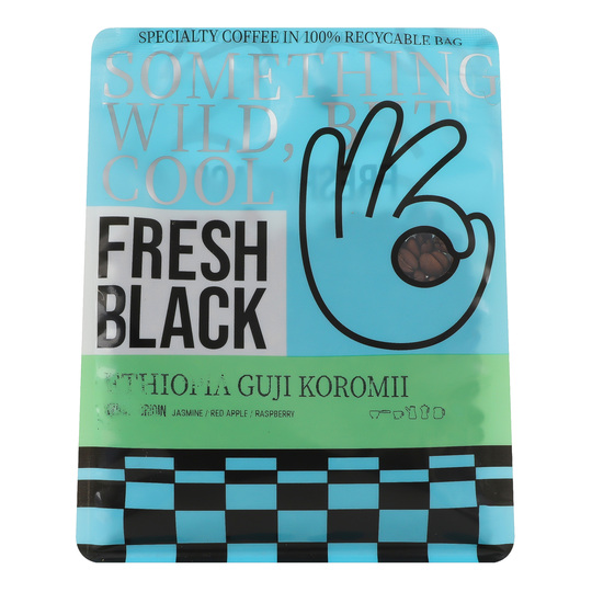 Кава в зернах Ethiopia Fresh Black 200г