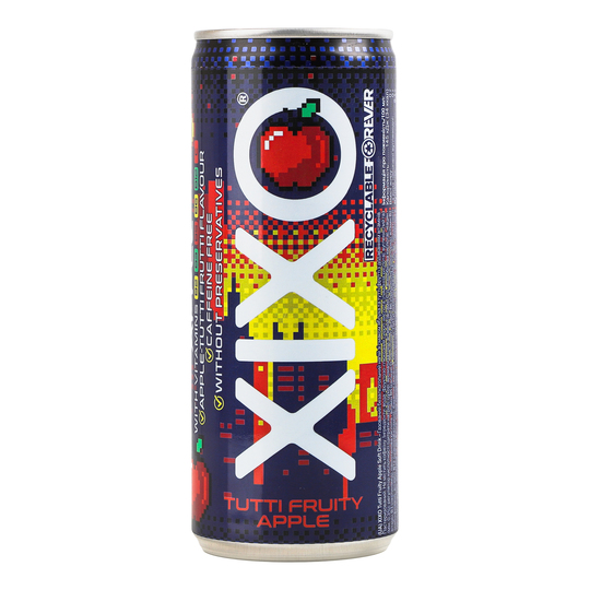 Напій газ.XixoTutti Fruity APPLE0,25лз/б