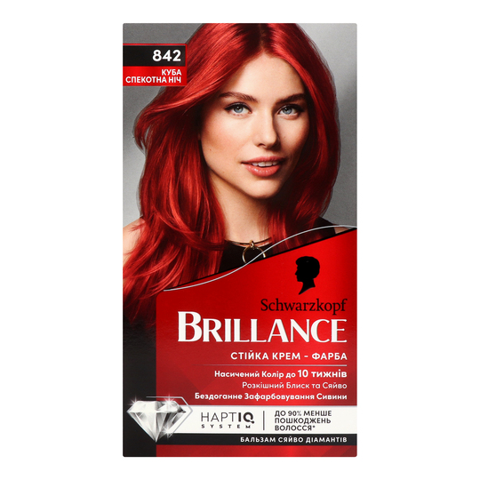 Фарба д/в.Brillance Куба Жарка ніч 842