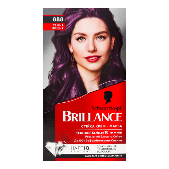 Фарба д/в.Brillance Темна вишня 888