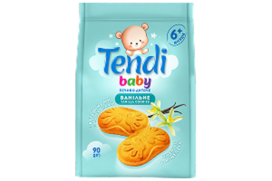 Печиво ван.TENDI BABY 6м. Лагода 90г