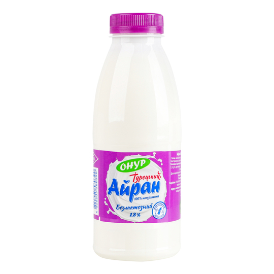 Айран б/л Онур 0,5л пляшка