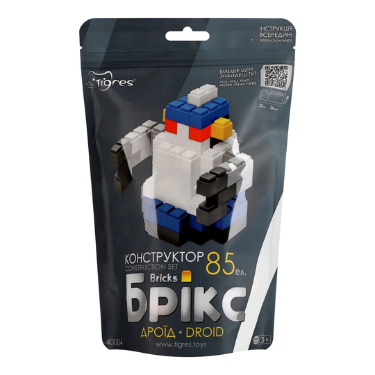 Конструктор Брікс дроїд Tigres 85 ел.