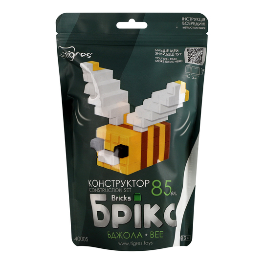 Конструктор Брікс бджола Tigres 85 ел.