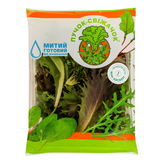 Салат Мікс Міні Айсберг П.Свіжачок 75г