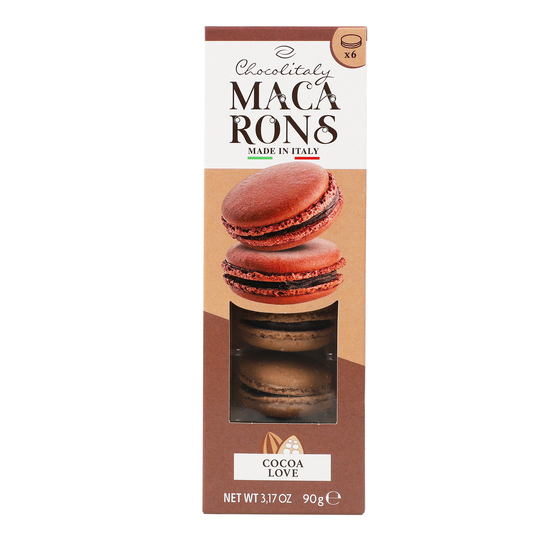 Печиво macarons шокол.Chocolitaly 90г