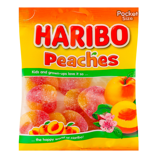 Цукерки желейні персик HARIBO 80г