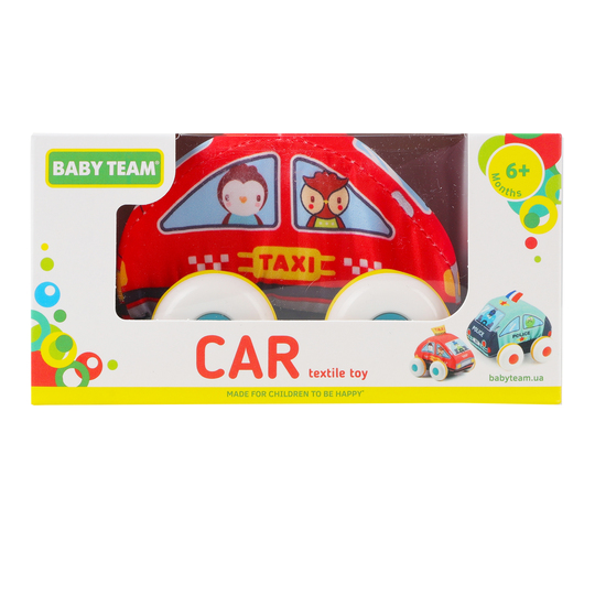 Іграшка текстильна Baby team Машинка