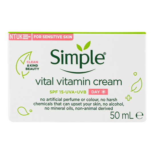 Крем денний вітамінний КТС Simple 50мл