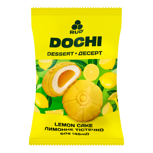 Десерт Dochi лимонне тістечко Рудь 50г