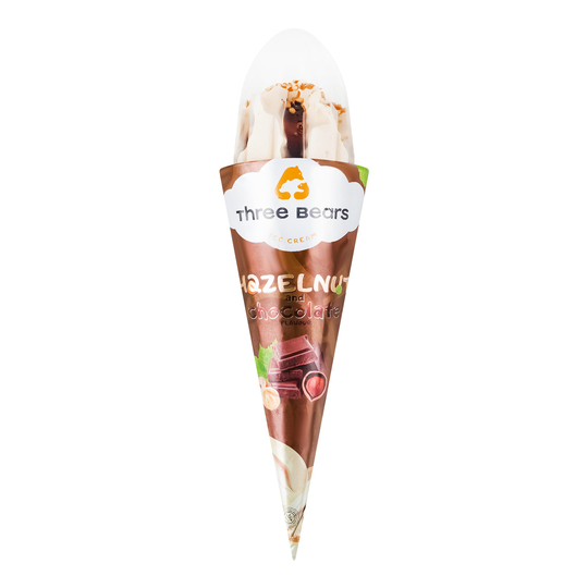 Морозиво ліс.горіх ріж. ТриВедмеді 150г