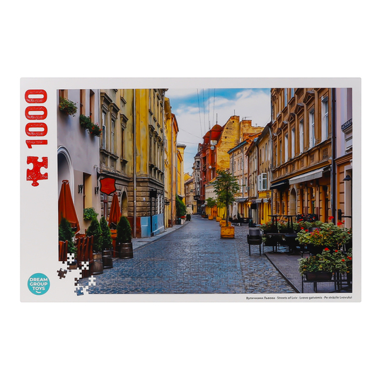 Іграшка пазл вуличками Львова DP 1000ел.