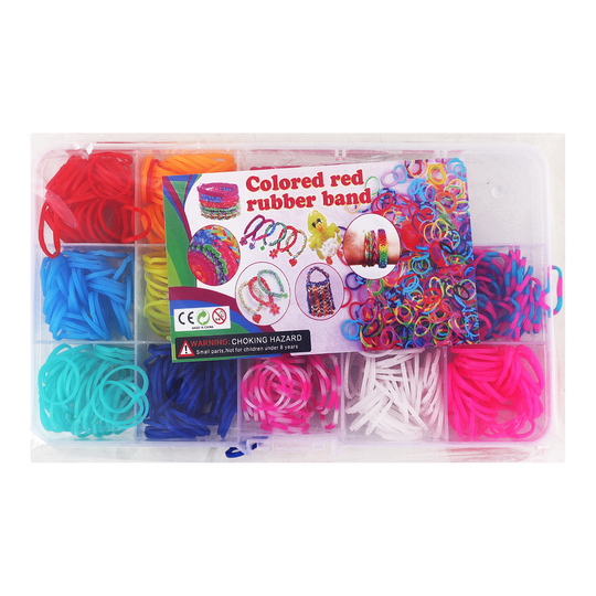 Набір іграшковий резинок д/плет.YE 12в.