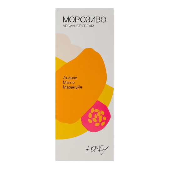 Морозиво вег.анан.манго марак. HONEY 75г