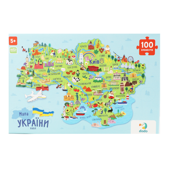 Пазл Dodo Мапа України