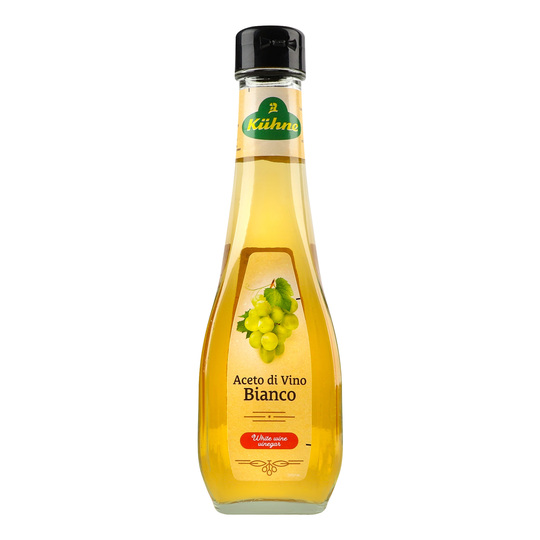 Оцет винний білий 6% Kuhne 250мл